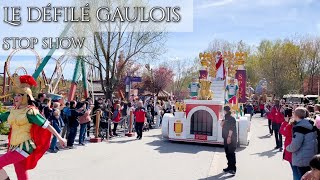 Le Défilé Gaulois Stop show  Parc Astérix 2022 [upl. by Asenad540]