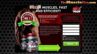 MaxMan Maximum Strength Formula Review  The Ultimate Bodybuilding Supplement For Men [upl. by Kcirdehs907]