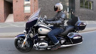 BMW R18 Transcontinental 2022  Sound Driving Beautiful details [upl. by Dallon]