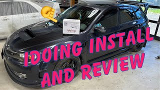 Idoing Head Unit Install amp Review  0814 Wrx amp Sti [upl. by Aisined]