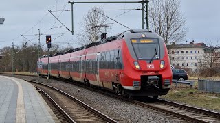 DB Regio Nordost  Mitfahrt in der kompletten RB18 von Schwerin Hbf bis Bad Kleinen in der BR 442 [upl. by Nylram]