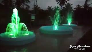 Fountain Nozzles amp Submersible LED Fountain lights [upl. by Salguod137]