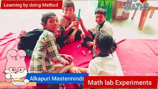 Math lab learning by doing Method alkapuri MASTERMINDS school 🎒alkapuri dance tmms [upl. by Perice]