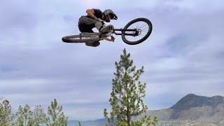 My 1st Top to Bottom lap down Fistfull of Dollars  Bike Ranch Kamloops [upl. by Wake]