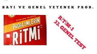 PROBLEMLERİN RİTMİ TEST33 [upl. by Ahsiekahs]