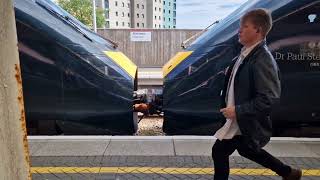 Trains in Swansea 17524 Featuring GWR Class 800s  TfW Class 197s 150 and 153 [upl. by Bradford]