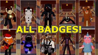 How to get ALL 33 BADGES in ACCURATE PIGGY RP THE RETURN  Roblox [upl. by Ij78]