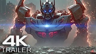 TRANSFORMERS ONE  Megatron Turns Evil Trailer 2024 4K UHD [upl. by Arsuy]