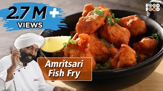 Amritsari Fish Fry  Dhaba Style Fish Fry  Crispy Fried Fish Recipe in Hindi  FoodFood [upl. by Laius]