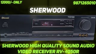 Sherwood HIGH QUALITY SOUND AUDIO VIDEO RECEIVER RV4050R Price  12000 Contact No  9871265010 [upl. by Frazier]