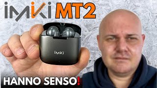 MIGLIORI CUFFIE BLUETOOTH ECONOMICHE 2024 QUASI IMIKI MT2 Recensione [upl. by Eintirb]