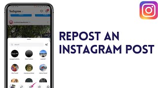 NEW HOW TO REPOST AN INSTAGRAM POST  FULL GUIDE 2024 [upl. by Siskind]