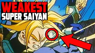 Why Trunks was the WEAKEST Super Saiyan [upl. by Rennug]