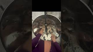 POV Steelpan Steel drum improvisation on a groove I recorded 2 years ago [upl. by Llered228]