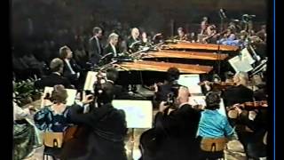 Mozart  Concerto for 3 pianos K242 Schiff Barenboim amp Solti [upl. by Marva411]