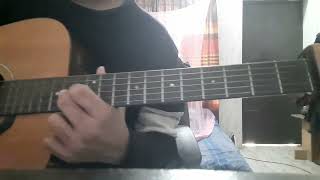 Amra hoyto by Ahmed Hasan Sunny guitar lesson [upl. by Eneladgam]