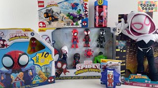 Marvel Spidey and His Amazing Friends Collection Unboxing Review  Spidey Surprise Figure Collection [upl. by Tik]