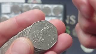 £50 50p coin hunt for EVERY UK 50p coin [upl. by Lucine]