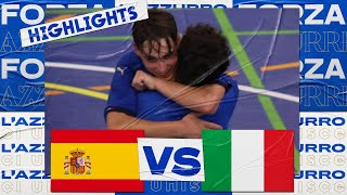 Highlights SpagnaItalia 23  Futsal Under 19 17 maggio 2022 [upl. by Tterab]