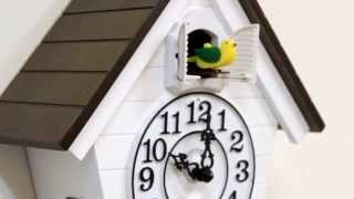 Cuckoo Clock Singing Wall Clock with Bird [upl. by Thilda]