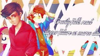 Gravity Falls react dipper Future as Marco Dias [upl. by Airitak251]