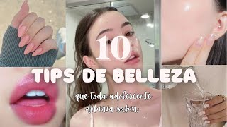 10 TIPS de BELLEZA que toda ADOLESCENTE debería conocer de inmediato 🌷  Moonie [upl. by Whit]