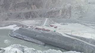 nature construction work in progress at Basha dam [upl. by Carrillo]