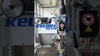 Kelion circular saw blade brazing welding machine Model HSC 300A [upl. by Horodko]