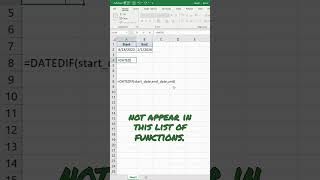 How to Subtract Dates in Excel [upl. by Marie-Ann803]