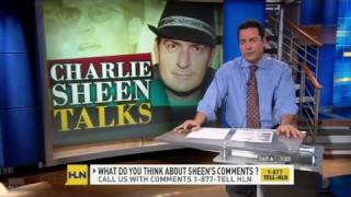 CNN quotIm on a drug called Charlie Sheen [upl. by Esihcoc]