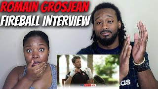 HOW DID HE SURVIVE❓❗  American Motorsport Fans React to Grosjeans Fireball Crash Interview  F1 [upl. by Dahij]