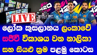 T20 world cup 2024 Live broadcasting details in sri lanka local channels amp digital platforms [upl. by Neimad]