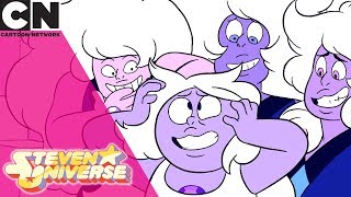 Steven Universe  Too Many Amethysts in One Room  Cartoon Network [upl. by Vocaay492]