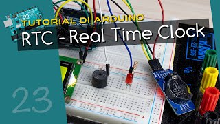 Tutorial Arduino ITA 23 RTC Real Time Clock DS3231 [upl. by Rimaj]