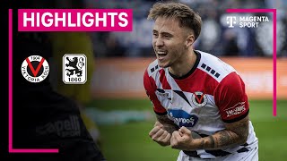 FC Viktoria Köln  TSV 1860 München  Highlights 3 Liga  MAGENTA SPORT [upl. by Evad]