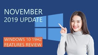 Windows 10 November 2019 Update  Windows 10 1909 Features [upl. by Irrahs]