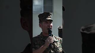 31st MEU Commanding Officer awards Marines in MAGTF Formation [upl. by Terces]