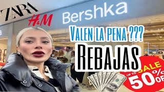 REBAJAS EN BERSHKA HampM Y ZARA VALEN LA PENA [upl. by Nordin]