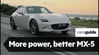 2019 Mazda MX5 Miata RF Grand Touring Review [upl. by Yand]