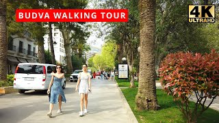 🌞Budva🌴Walking Tour🏖️Montenegro🇲🇪2024📷4K60 [upl. by Eserehs]