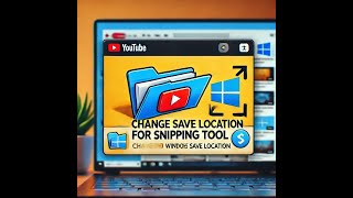 How to Change the Default Save Location for Snipping Tool Screenshots [upl. by Demmy]