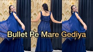 Bullet Pe Mare Gediyan Dance Video Fiza Choudhary Haryanvi song बुलेट पे मारे गेडिया डांस [upl. by Henriette]