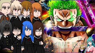 Dekus Past Class react to Deku as Zoro  Aldera Junior High [upl. by Moreland]