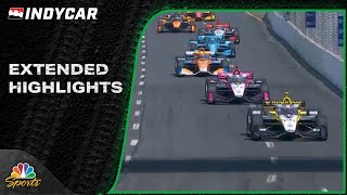 IndyCar EXTENDED HIGHLIGHTS Ontario Honda Dealers Indy Toronto  72124  Motorsports on NBC [upl. by Steven]