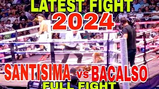 GABRIEL SANTISIMA VS JEHO BACALSO FULL FIGHT  WBC WORLD TITLE LATEST FIGHT 2024 [upl. by Aloel]