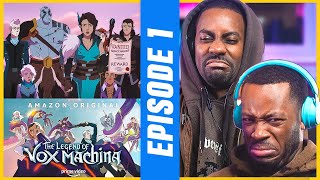 The Legend of Vox Machina quotThe Terror of TalDorei  Part 1quot S1 EP1 REACTION REVIEW  1X1 [upl. by Adnwahs133]