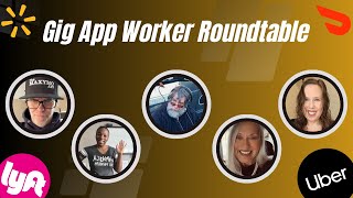 Gig App Worker Roundtable December 12th 2024 [upl. by Reseda]