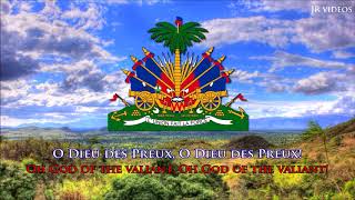 National anthem of Haiti FREN lyrics  Hymne national dHaïti [upl. by Ocin]