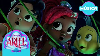 Disney Jr Ariel  Temporada de Horror  Video Musical [upl. by Nodnorb837]