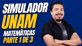 30 Ejercicios REALES de Matemáticas Resuelvo un Examen Simulador UNAM Parte 1 de 3 [upl. by Nosraep]